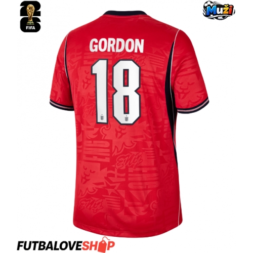 Dres Anglicko Anthony Gordon #18 Preč MS 2026 Krátky Rukáv